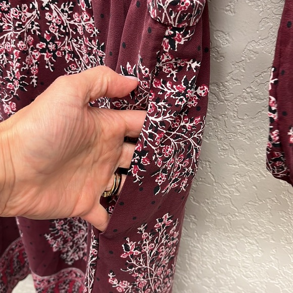 Madewell Silk Lassi Flower Mini Dress 6 - Picture 9 of 9